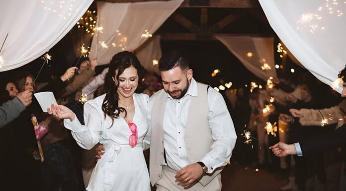 Dekoracje stołu dla nowożeńców w stylu vintage